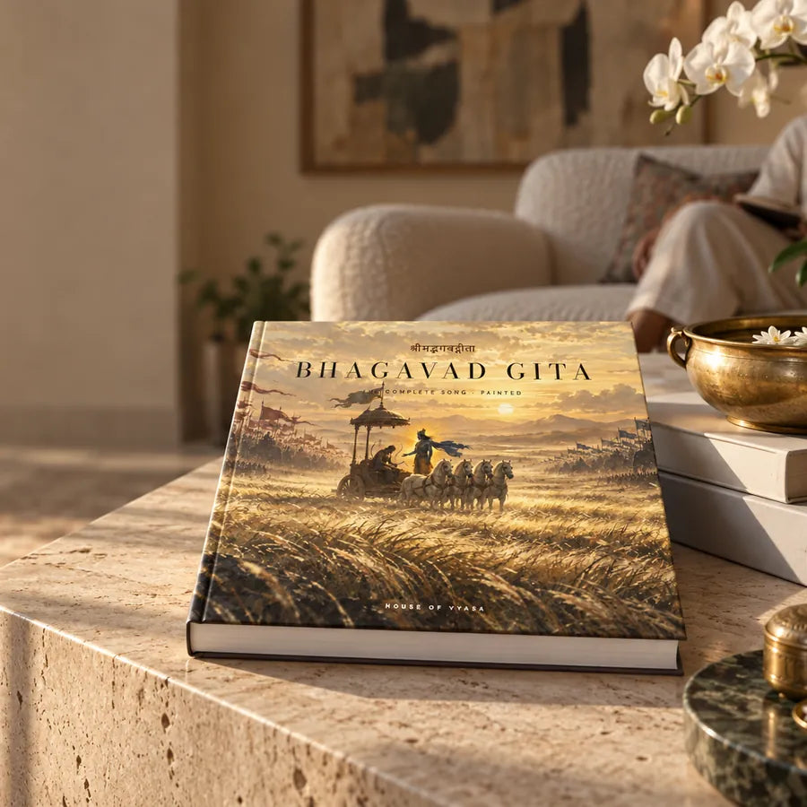 The Heirloom Edition on a travertine table